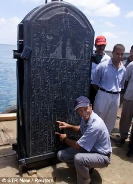 RUDERI DI HERACLEION CITT SOMMERSA EGITTO 