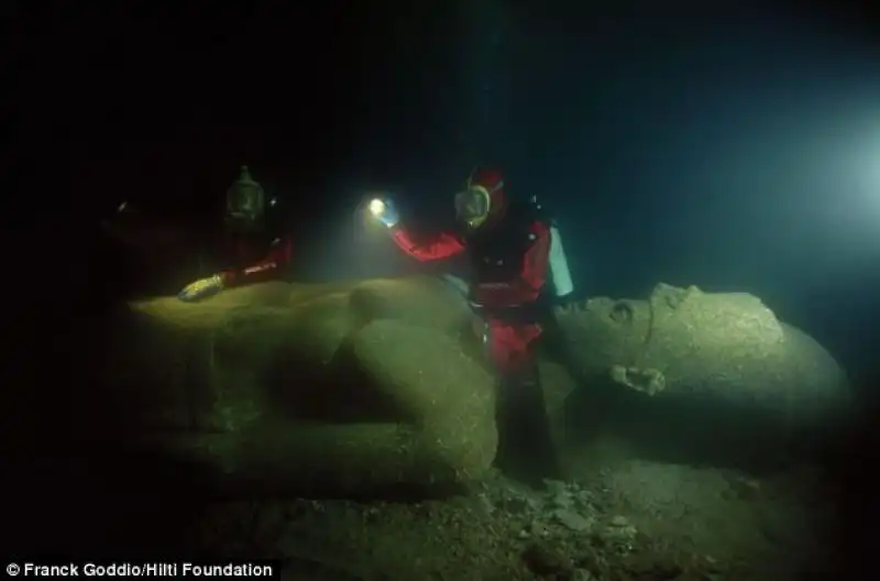 RUDERI DI HERACLEION CITT SOMMERSA EGITTO 