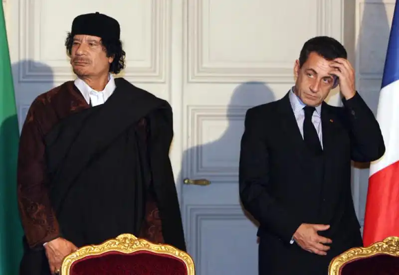 sarko gheddafi 