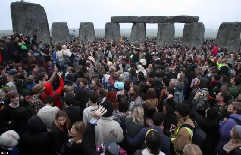 SOLSTIZIO A STONEHENGE 