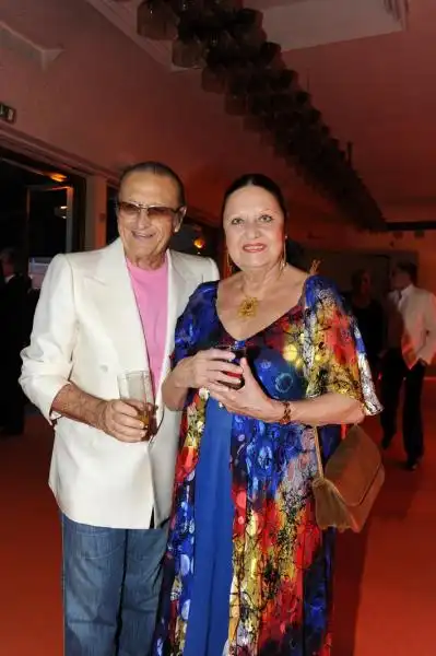 Tony Renis e Elettra Morini 