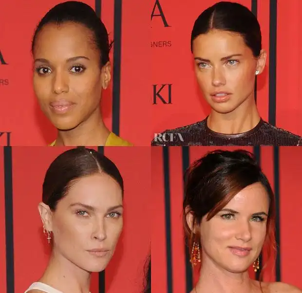 trucco senza trucco per Kerry WashingtonAdriana Lima Erin Wasson Juliette Lewis 