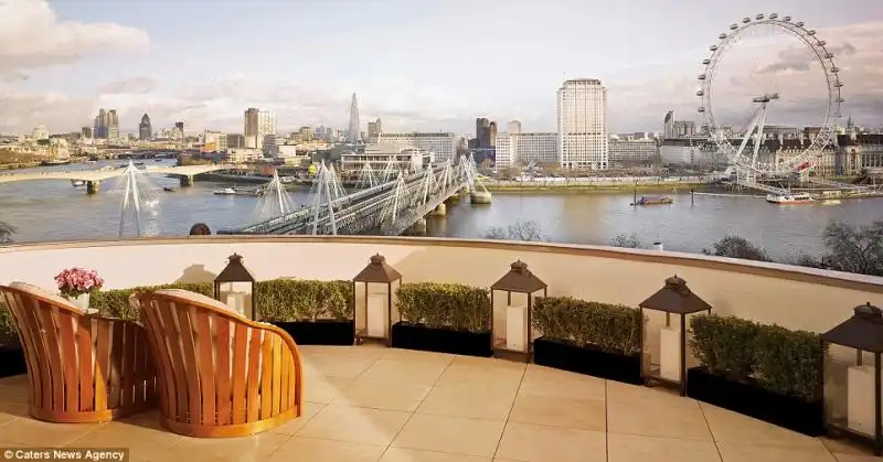 VISTA DAL CORINTHIA HOTEL DI LONDRA 