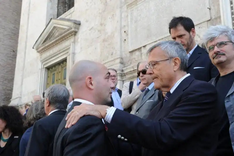 Vittorio Zincone e Giuliano Santalmassi 