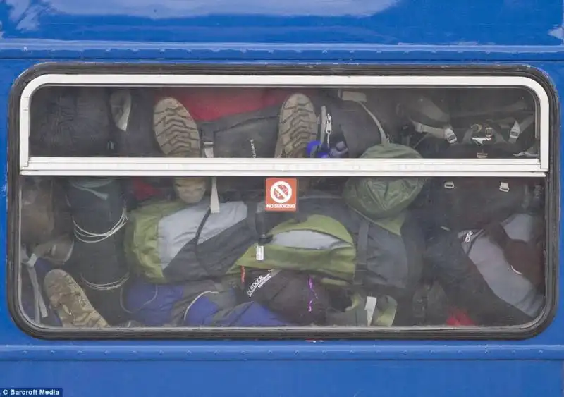 bus di ritorno da glastonbury