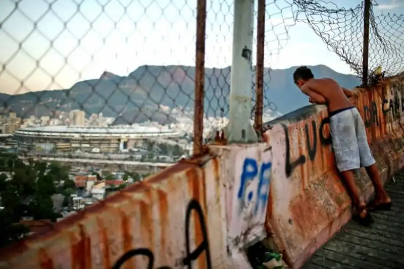 favela sopra il maracana