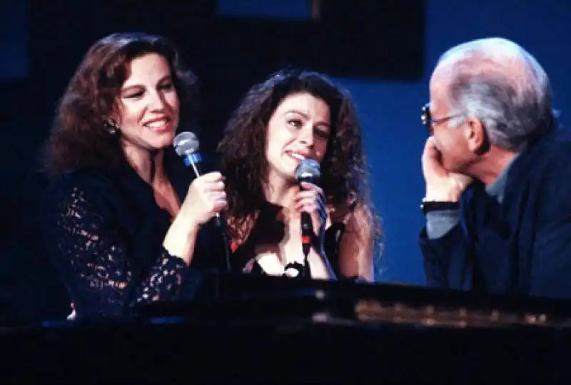 gino paoli con stefania e amanda sandrelli 