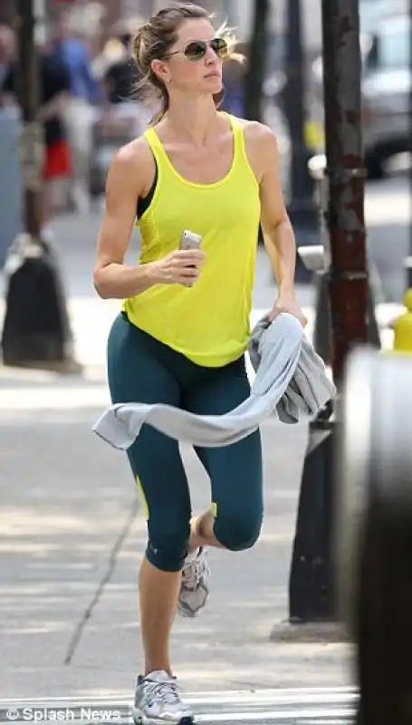 gisele bundchen corre a boston