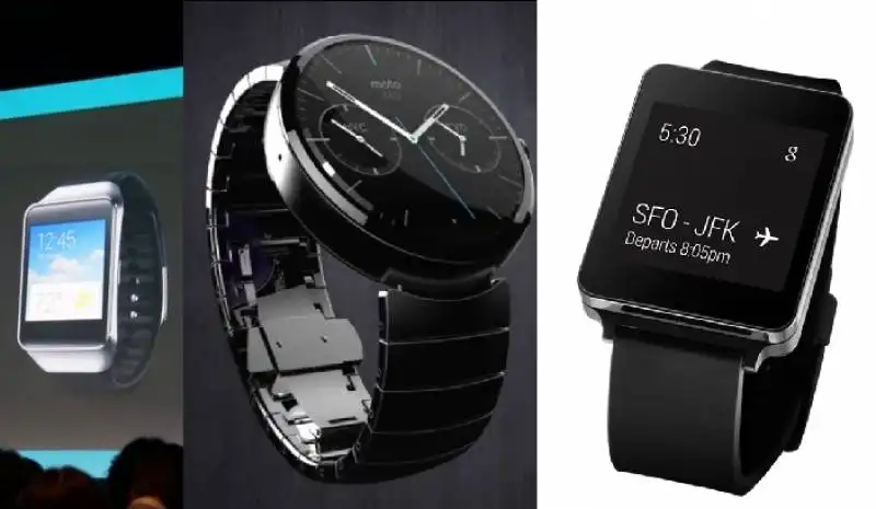 i nuovi smartwatch presentati da google samsung motorola e lg