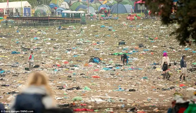 la fine di glastonbury