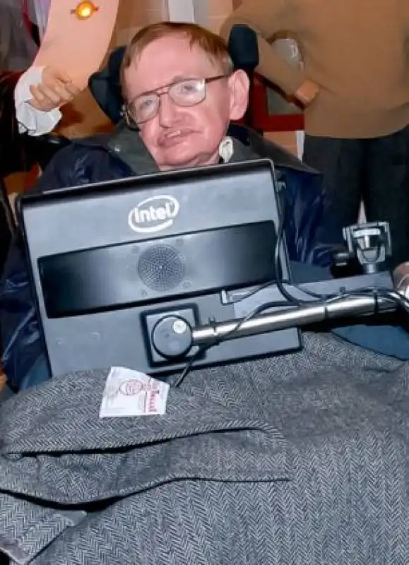 lo scienziato stephen hawking