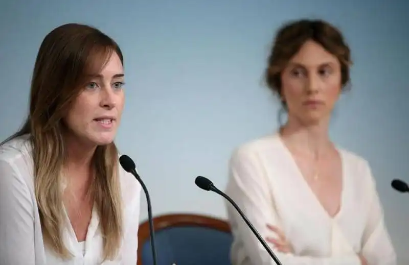 maria elena boschi e marianna madia