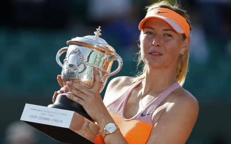 MARIA SHARAPOVA VINCE IL ROLAND GARROS