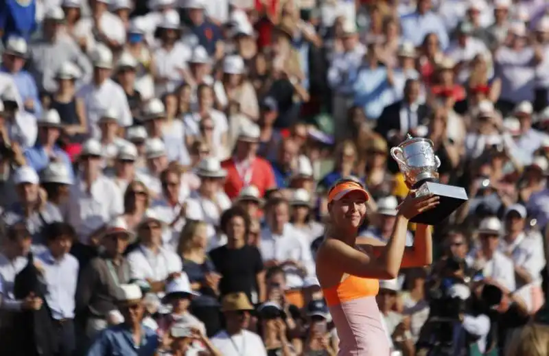 maria sharapova vince il roland garros a parigi 5