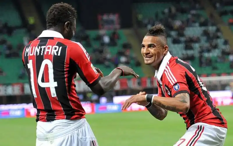 muntari boateng milan 