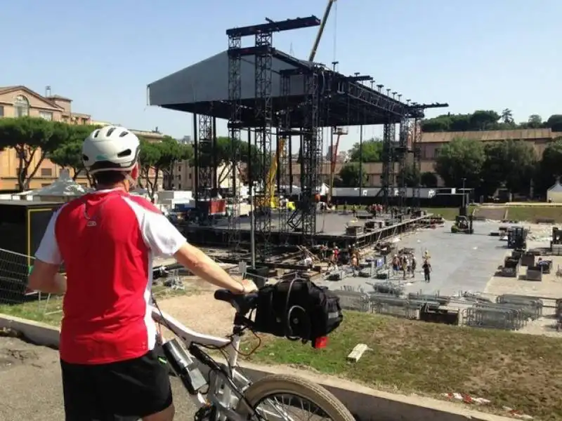 rifiuti circo massimo rolling stones 3