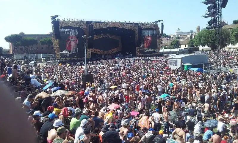 rolling stones al circo massimo  14