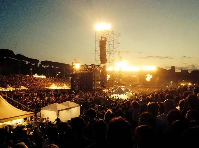 rolling stones al circo massimo  5