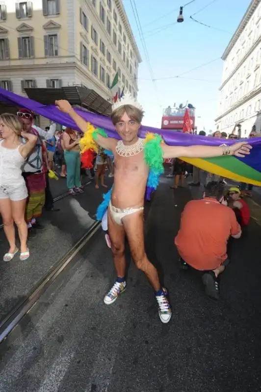 roma pride 2014   gay colorato  51