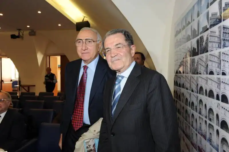 romano prodi e pippo baudo