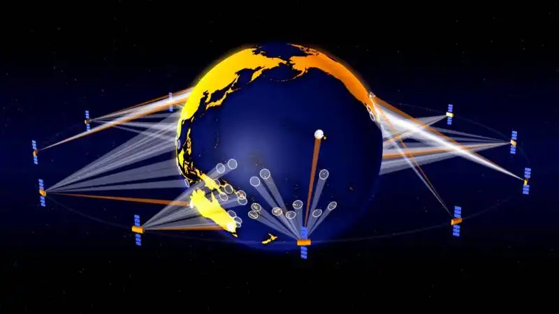 satelliti google in orbita  per portare internet in tutto il mondo