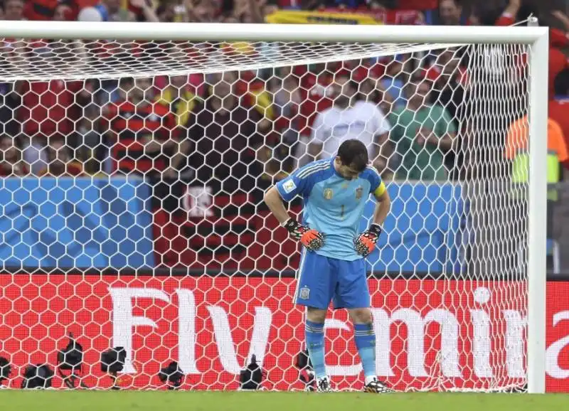 spagna eliminata dal mondiale   casillas 1