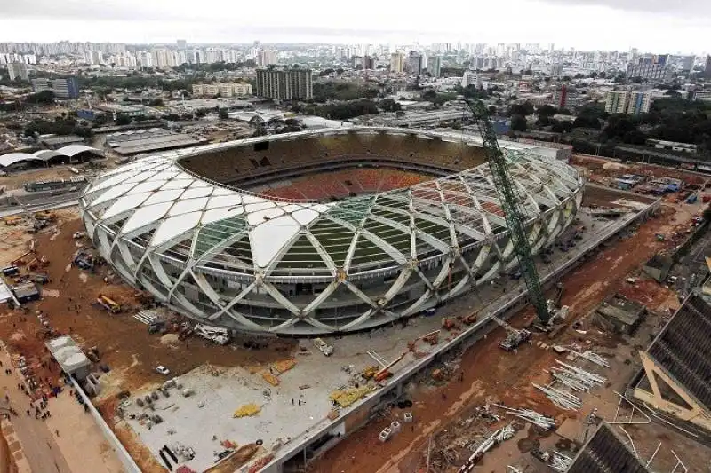 STADI BRASILE - Arena Corinthians in costruzione