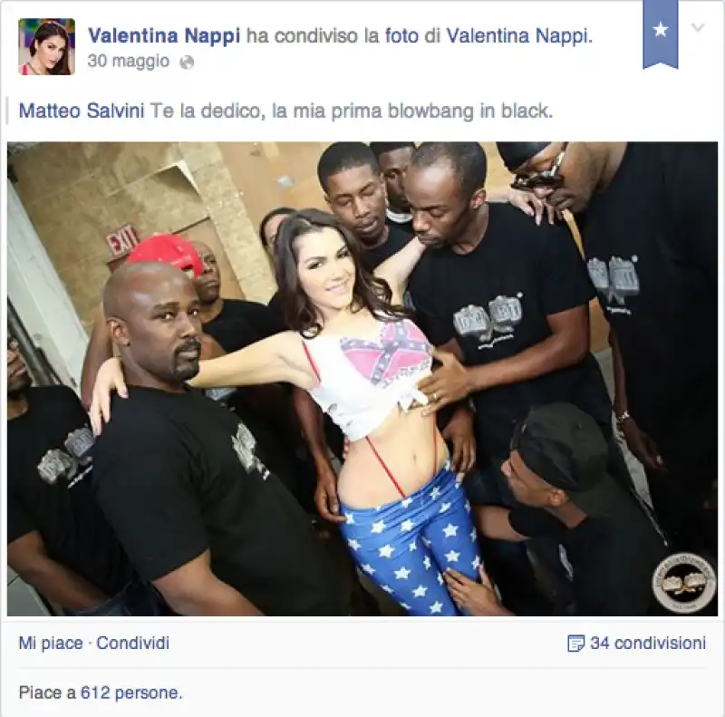 VALENTINA NAPPI E I SUOI NEGRONI 