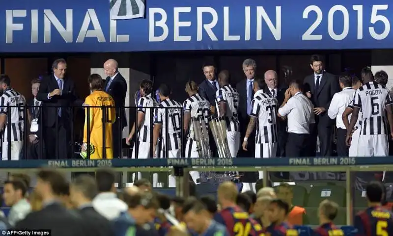 FINALE DI CHAMPIONS - BARCELLONA JUVENTUS 