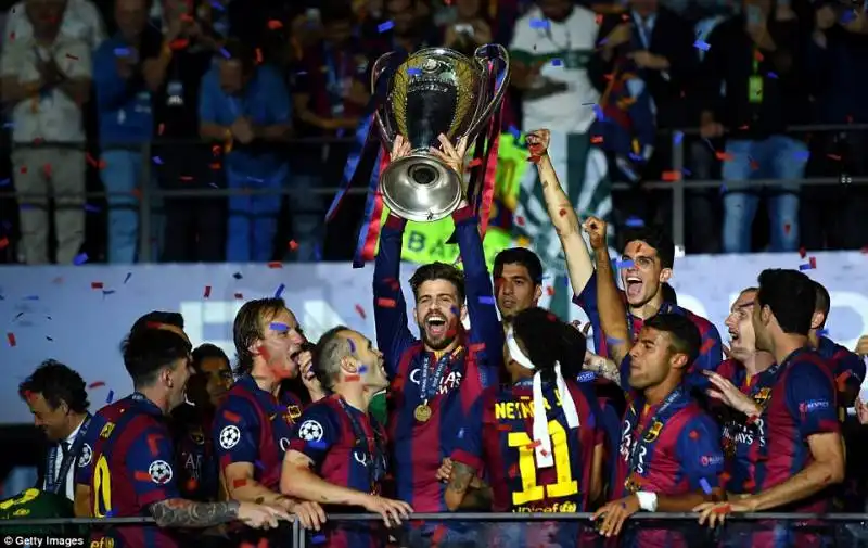 FINALE DI CHAMPIONS - BARCELLONA JUVENTUS 