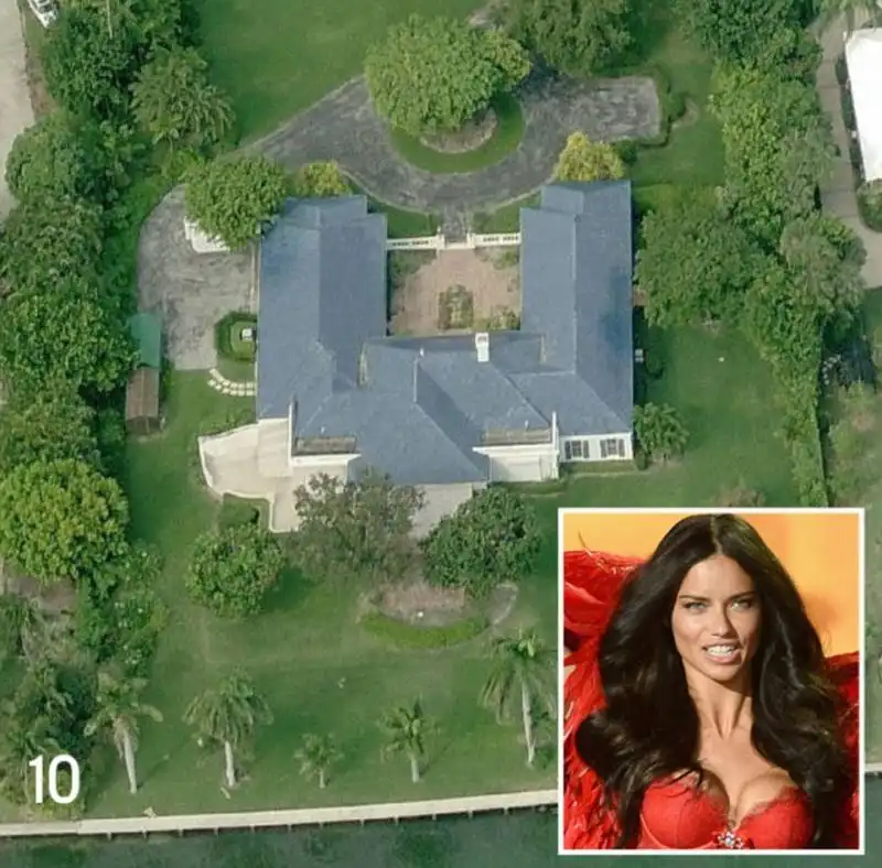 adriana lima e casa da $9 milioni