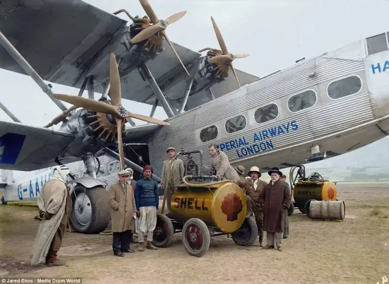 aereo inglese in palestina 1931