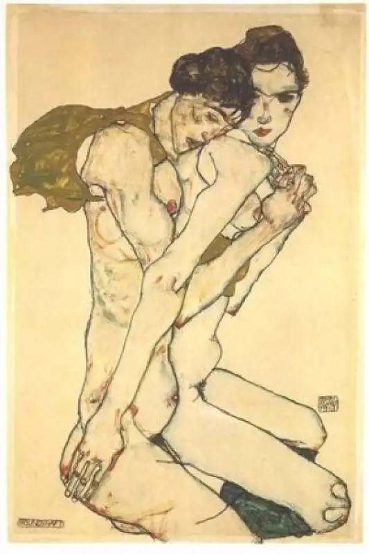 amicizia   schiele