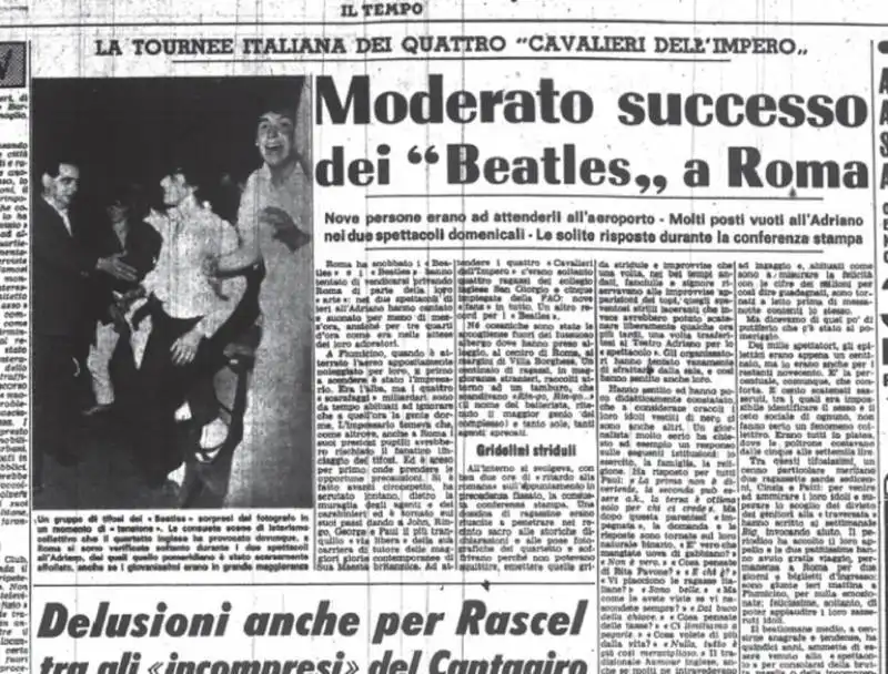 beatles a roma dal libro di corrado rizza  12