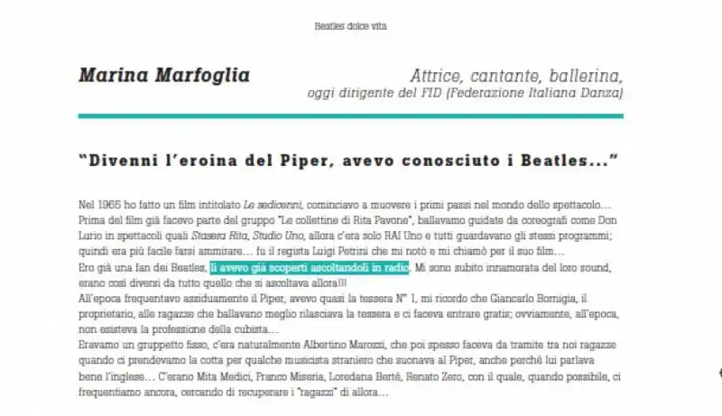 beatles a roma dal libro di corrado rizza  26