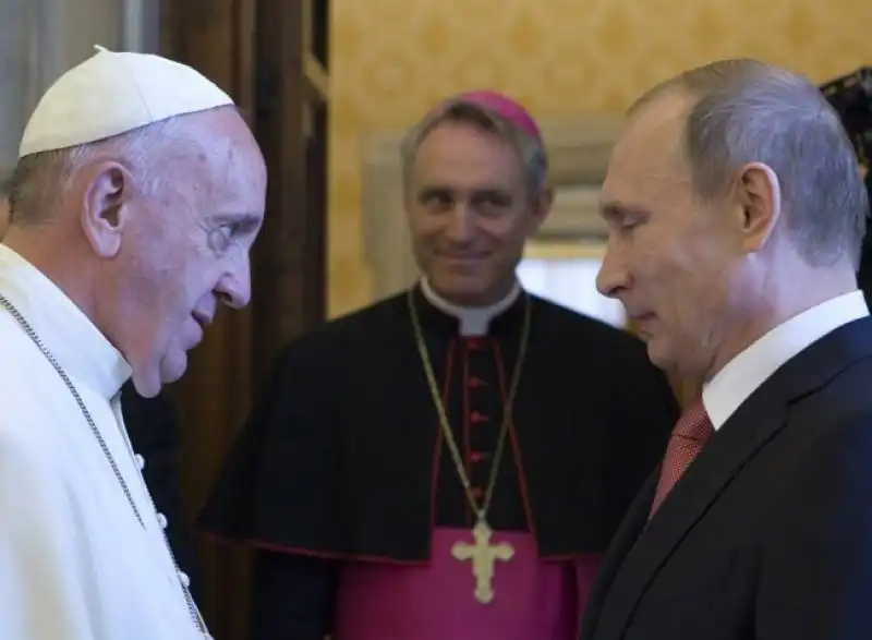 BERGOGLIO PUTIN PADRE GEORG