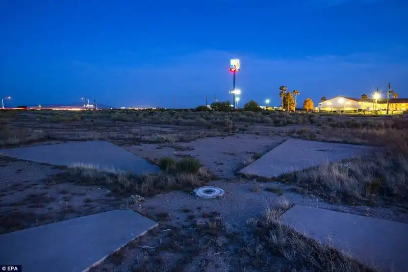 bersaglio per calibrare i satelliti in arizona