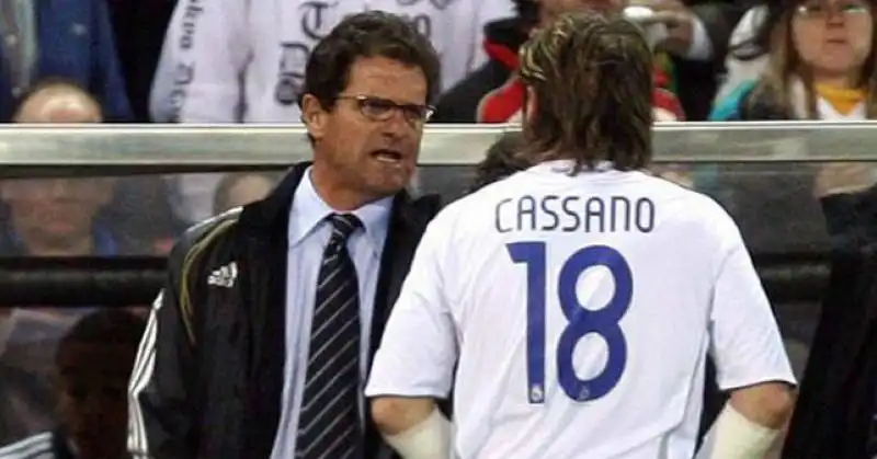 CAPELLO E CASSANO AI TEMPI DEL REAL MADRID