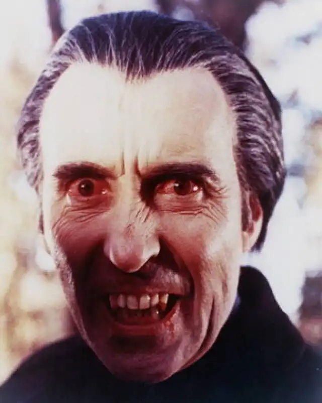 christopher lee in dracula