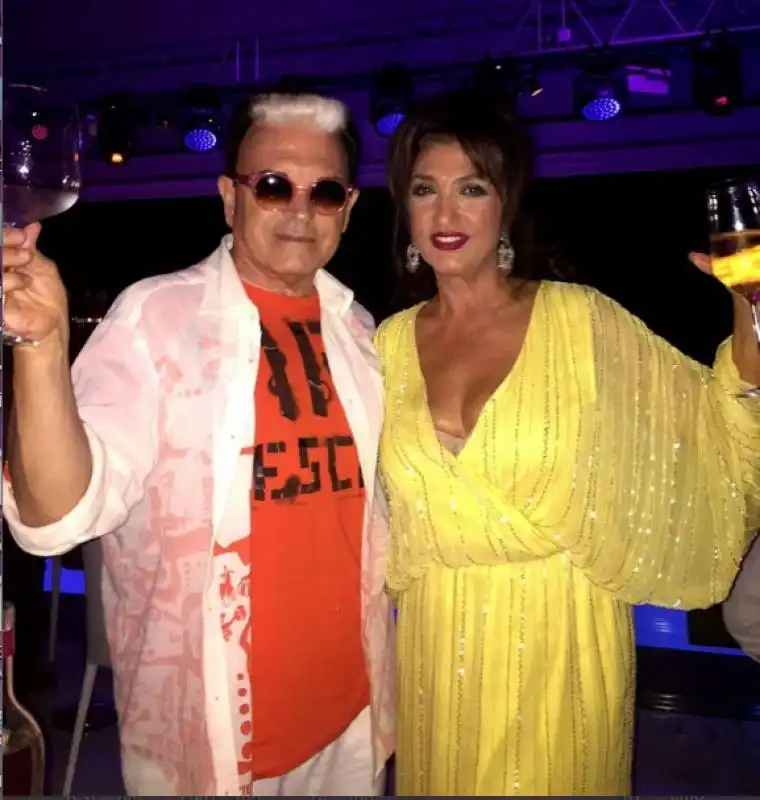 cristiano malgioglio e marcella bella a ibiza