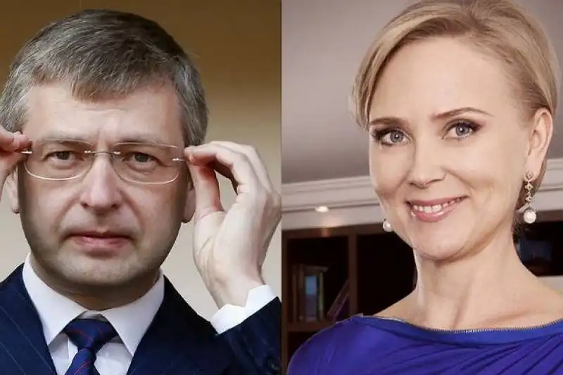 Dmitry Rybolovlev e l ex moglie Elena   