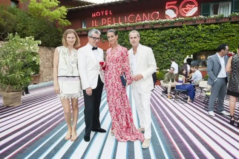 elizabeth von guthman, giorgio guidotti, nicholas pages and marie louise