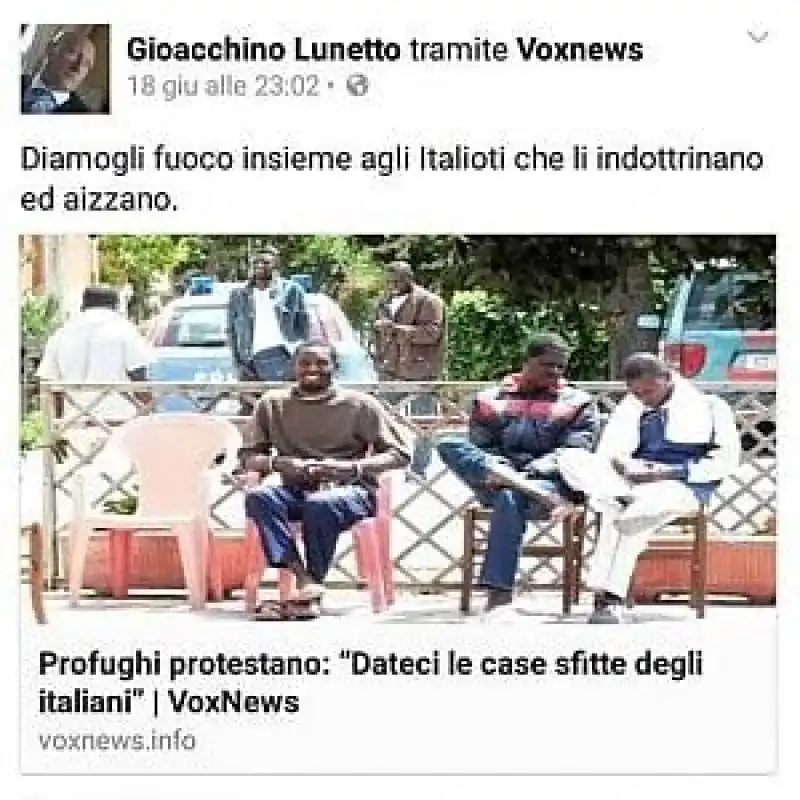 i post su facebook di gioacchino lunetto dirigente di polizia ferroviaria  3