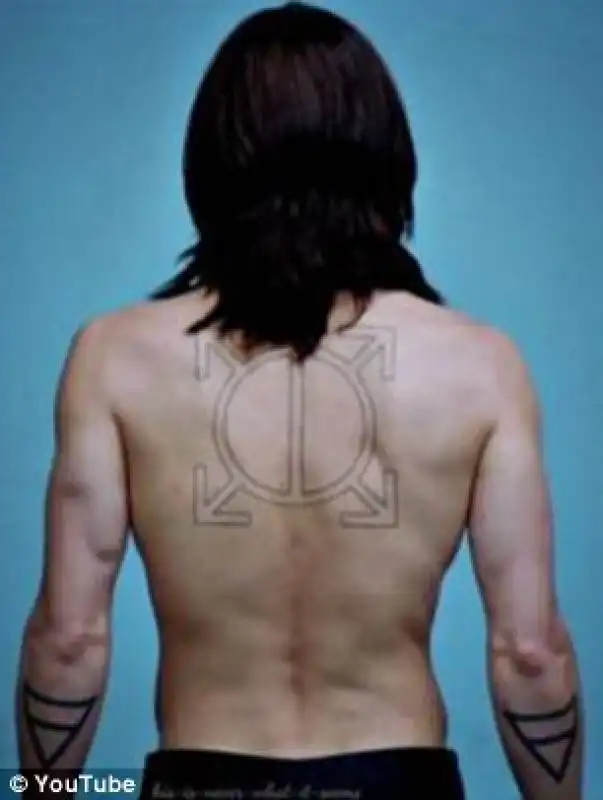 jared leto geometric