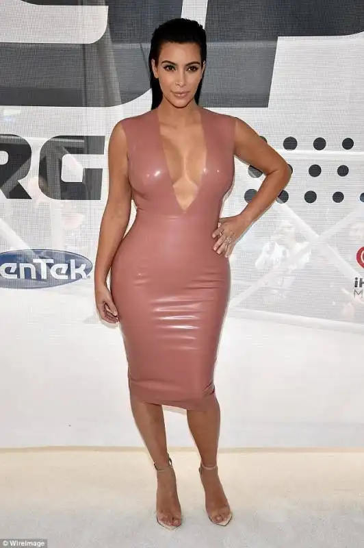 kim kardashian in latex