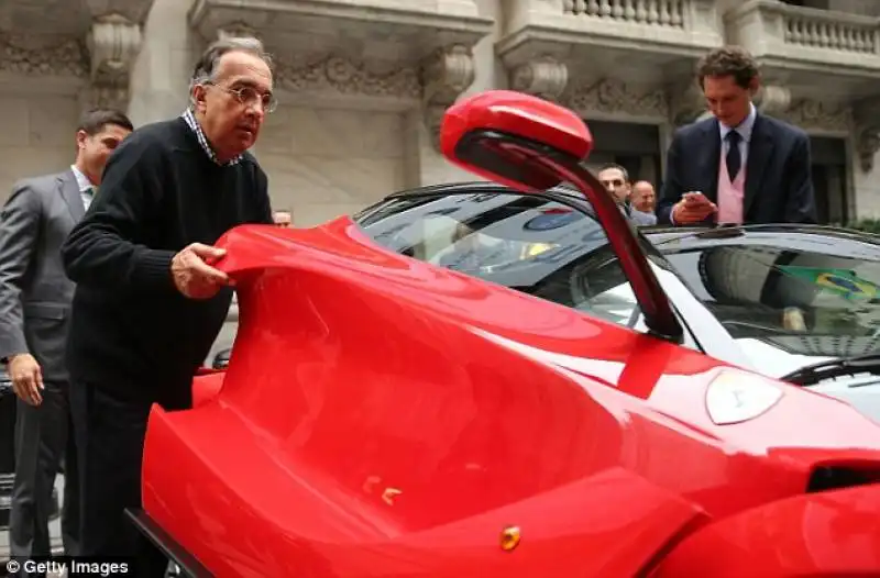 marchionne elkann ferrari