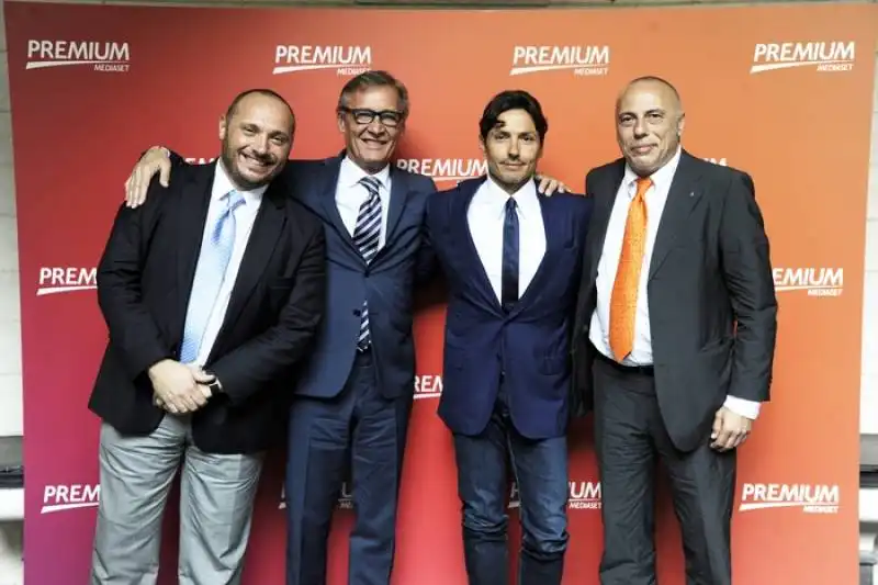 Marco Rosini (Direttore Commerciale Mediaset Premium) - Franco Ricci (AD Mediaset Premium) – Pier Silvio Berlusconi (Vice Presidente e Amministratore Delegato Mediaset) - Yves Confalonieri (Direttore 