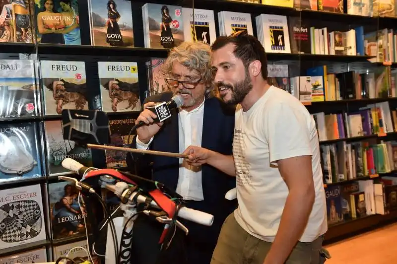 massimo ferrero canta vado al massimo (2)