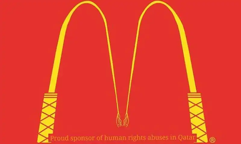 mcdonald's logo modificato