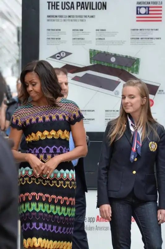 michelle obama a milano  11